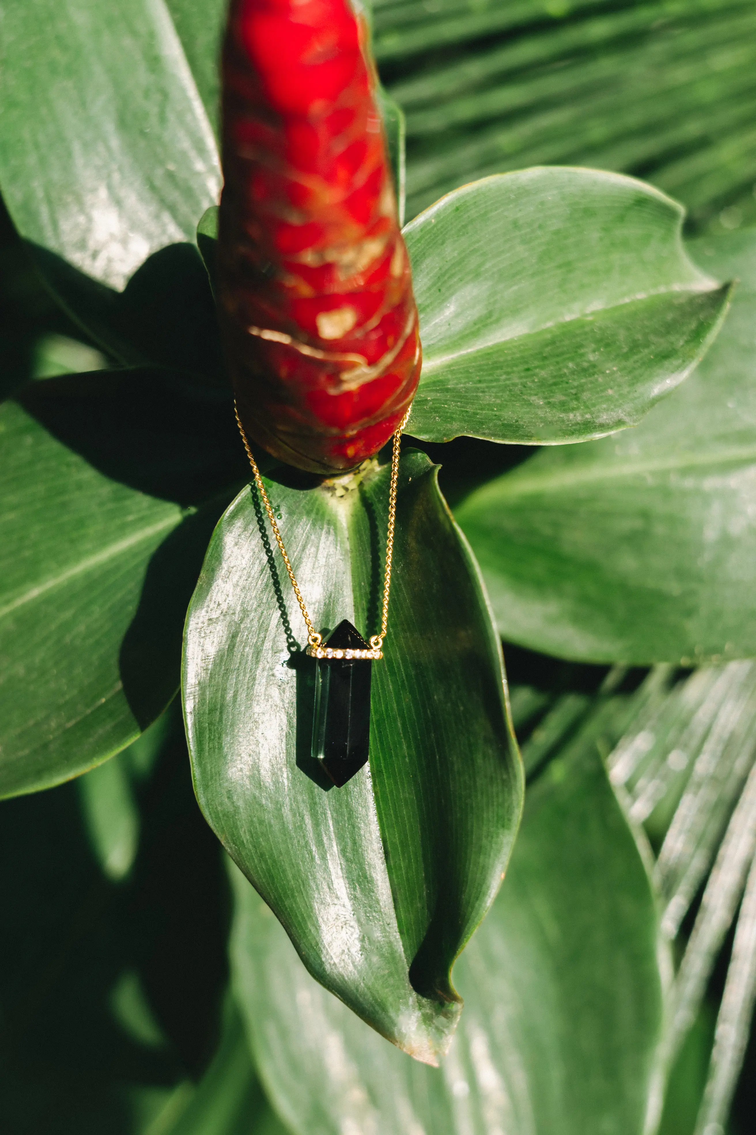 LUMINARY - Obsidian mit Zirkon