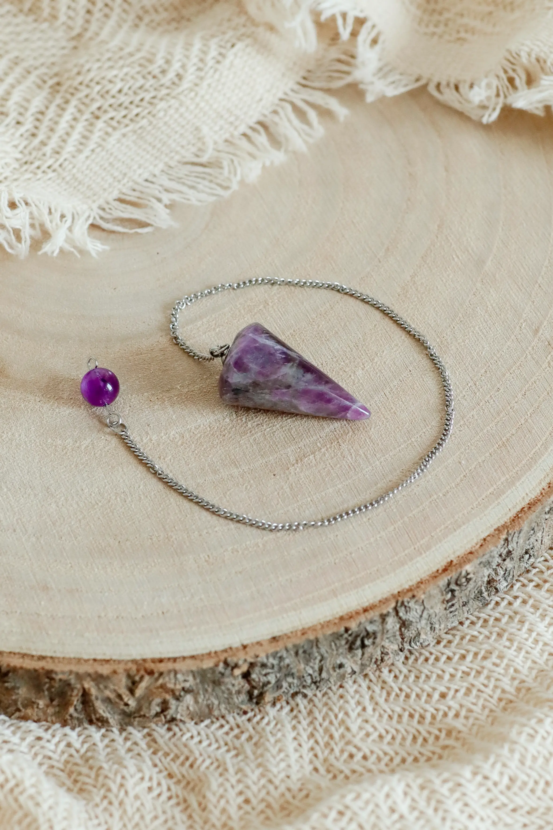 Amethystquarz Pendel