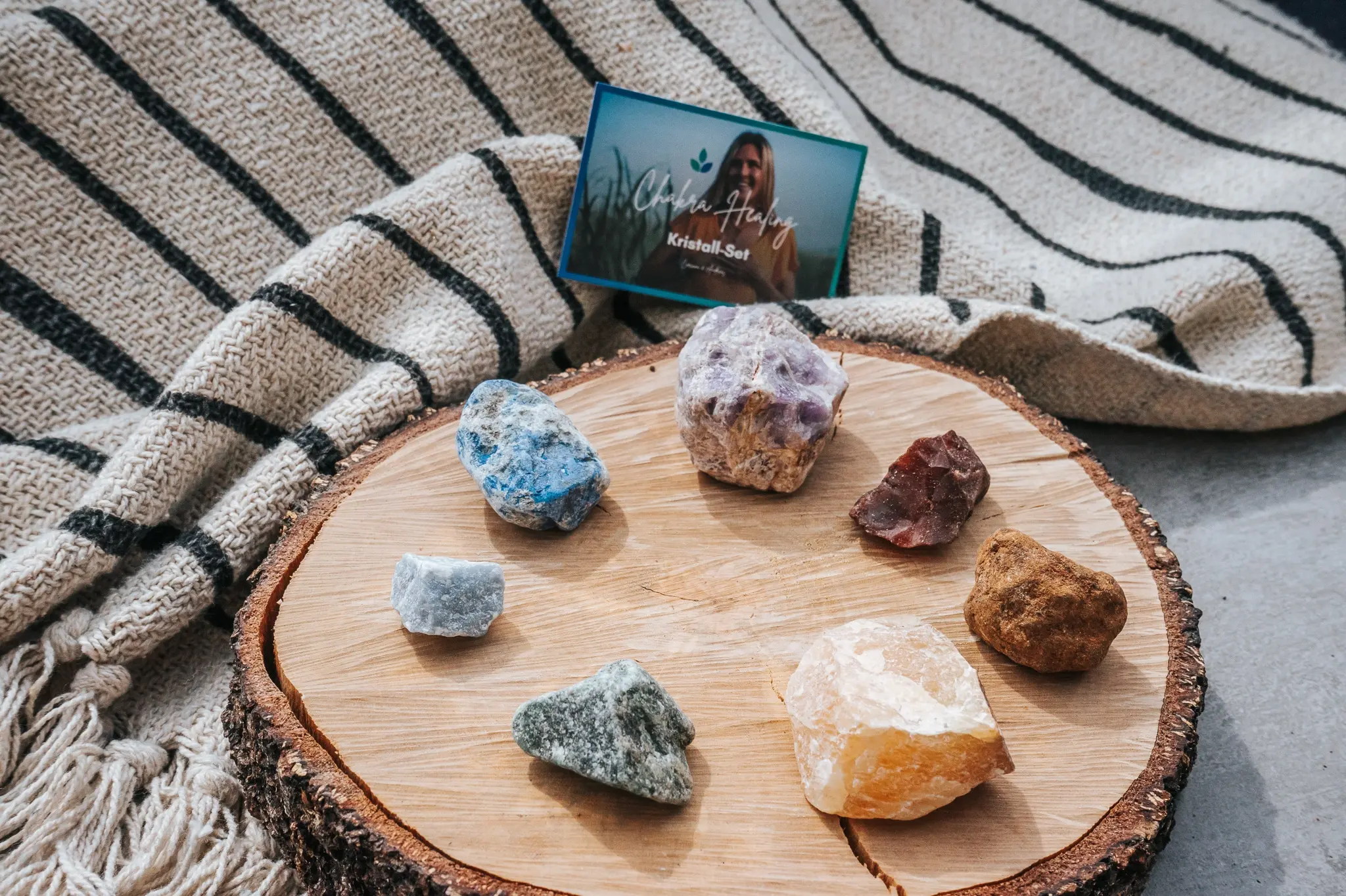Kristall-Set Chakra Healing Kristall-Set Chakra Healing