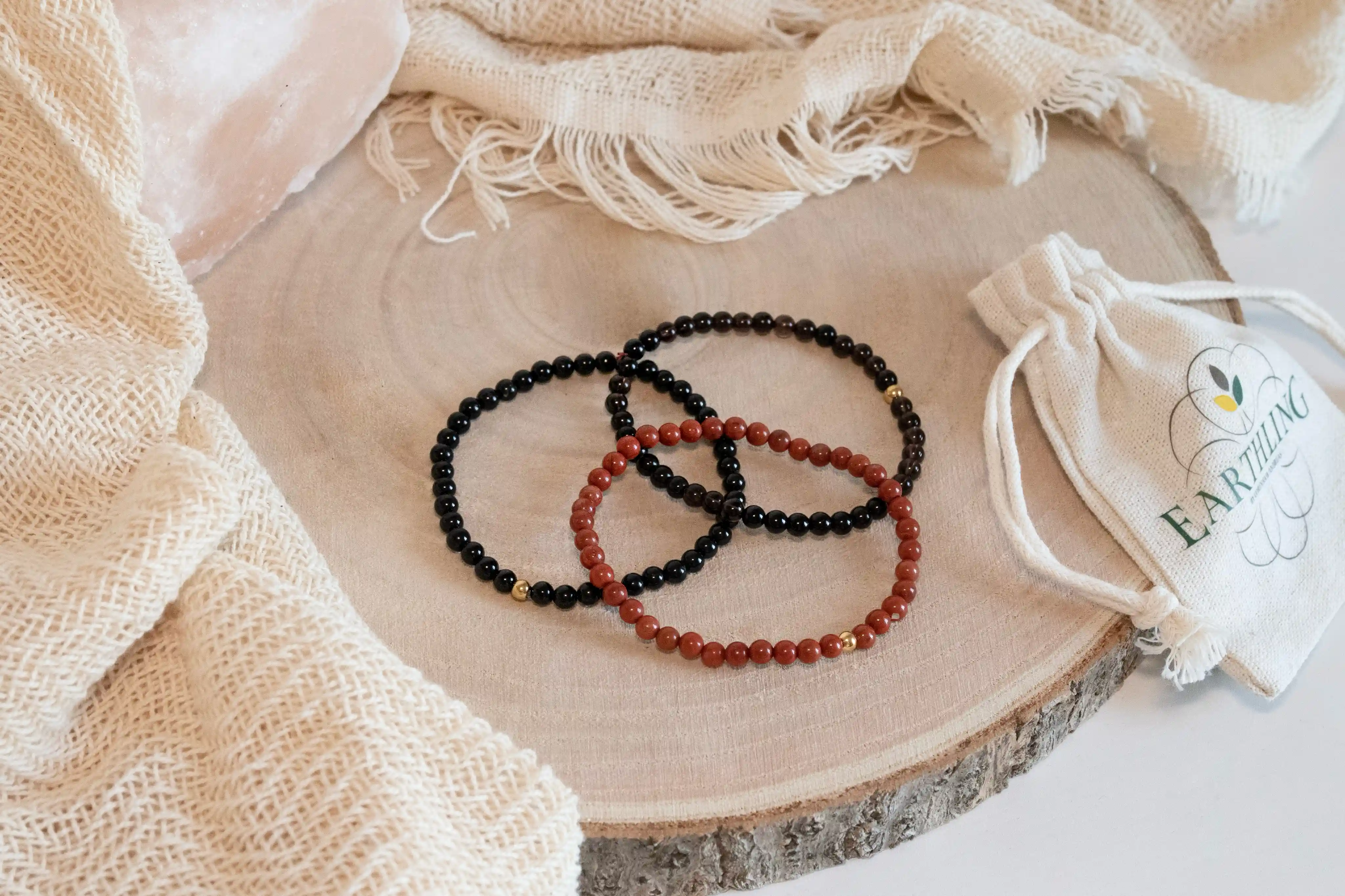 Kristallarmband Bundle Erdung & Schutz Kristallarmband Bundle Erdung & Schutz