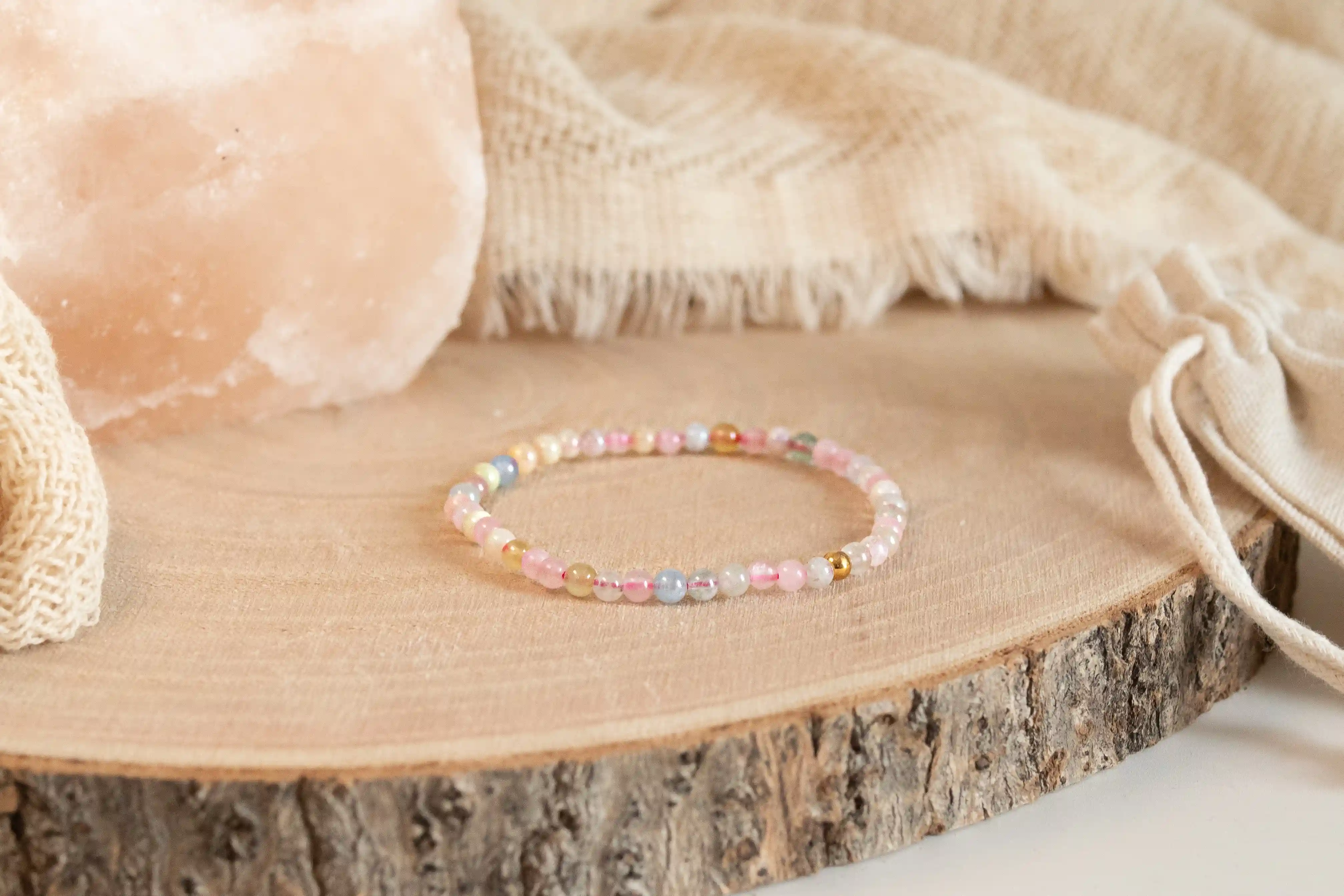 Morganit Armband Morganit Armband