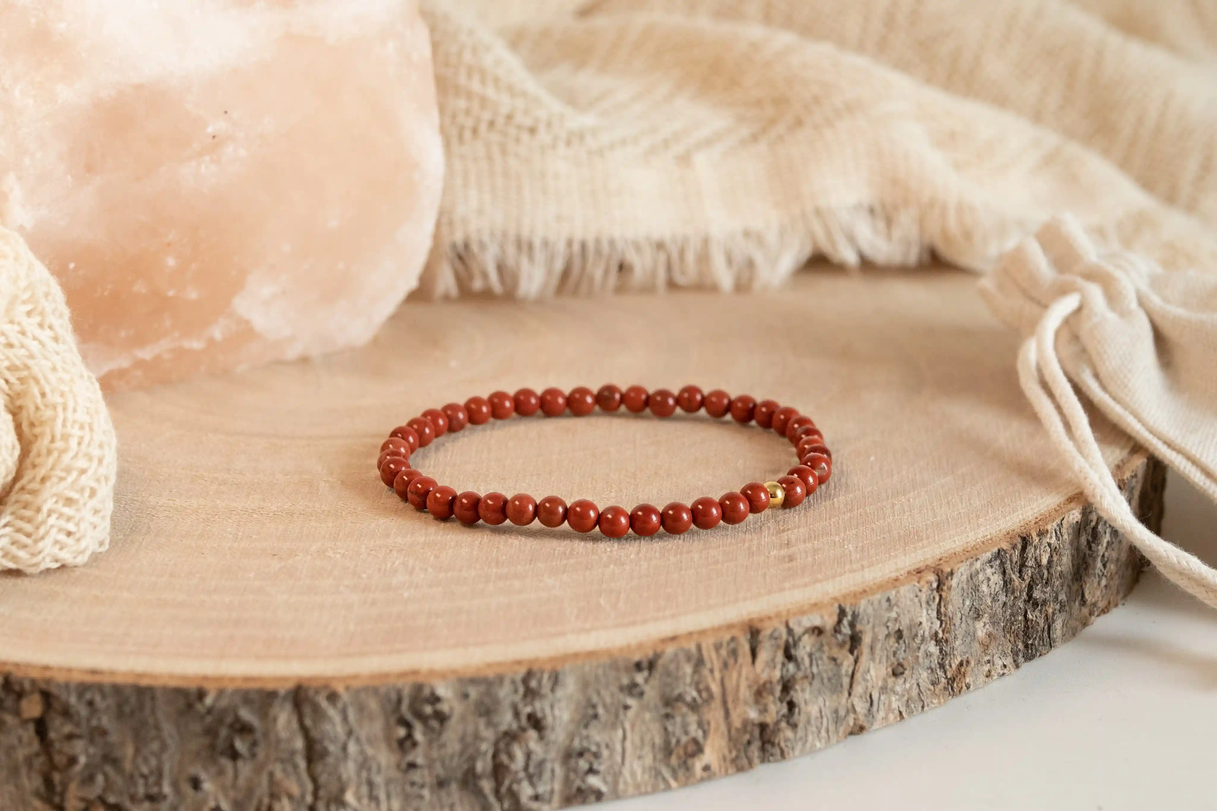 Roter Jasips Armband Roter Jasips Armband