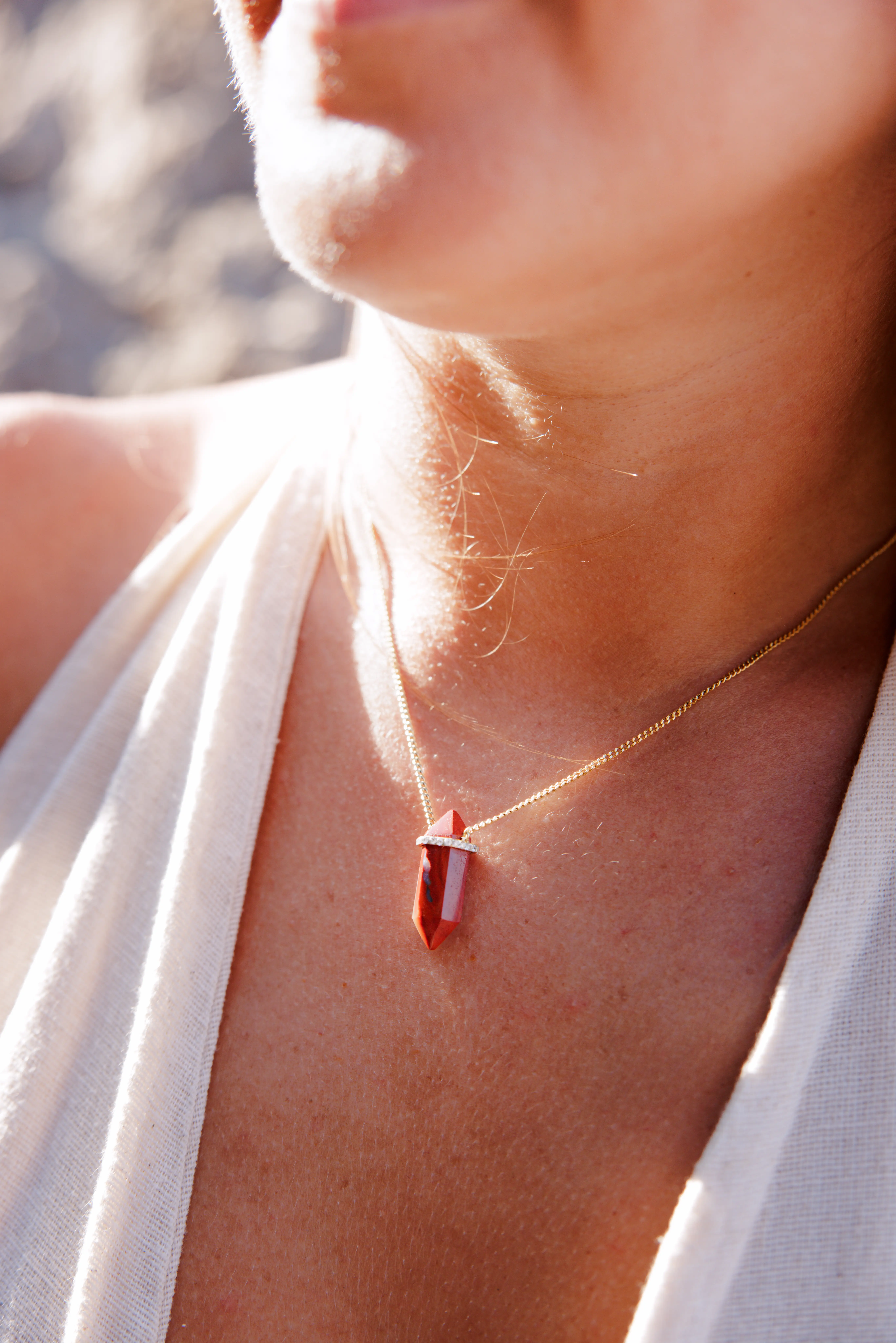 EMBER OF LIFE - Roter Jaspis & Zirkon